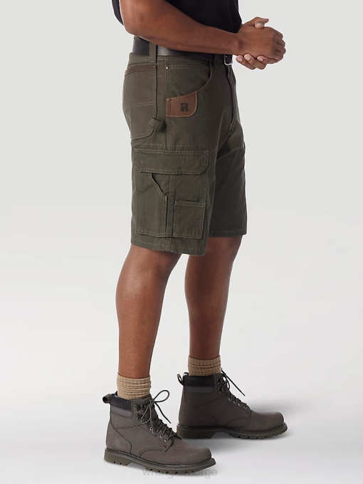 klær nei Wrangler menn riggs workwear ripstop ranger cargo short loden (3w360ld) 8V40524