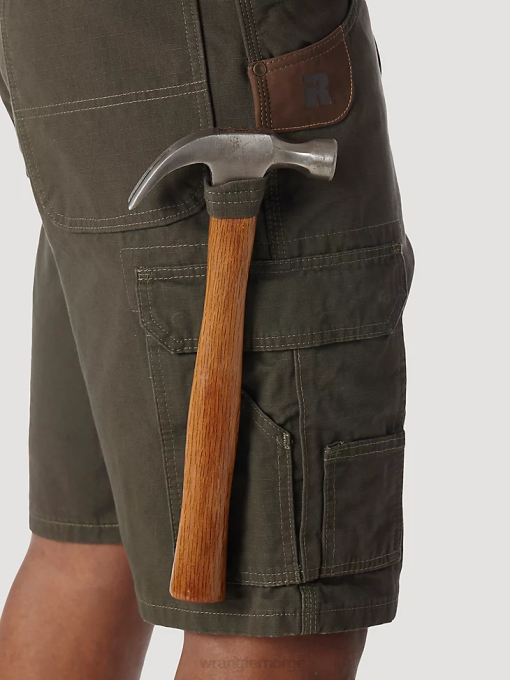 klær nei Wrangler menn riggs workwear ripstop ranger cargo short loden (3w360ld) 8V40524