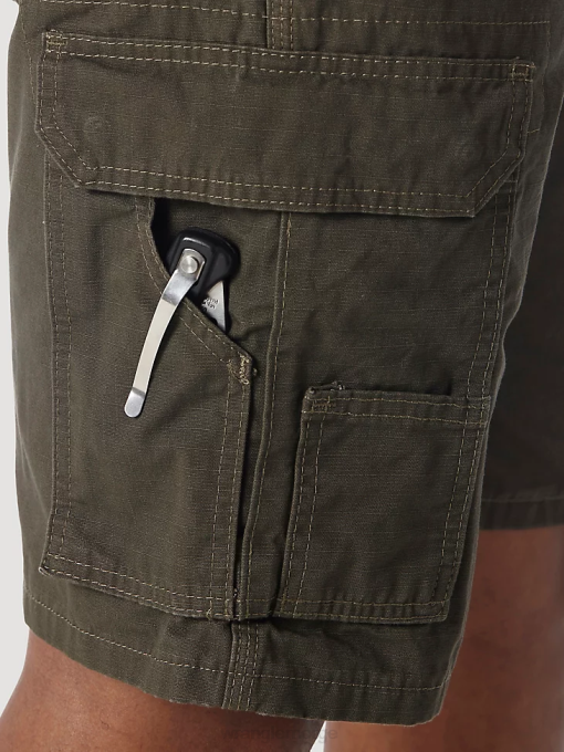 klær nei Wrangler menn riggs workwear ripstop ranger cargo short loden (3w360ld) 8V40524
