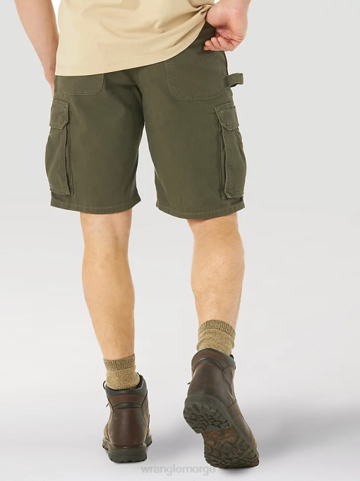 klær nei Wrangler menn riggs workwear stretch ranger cargo short loden (3w362ld) 8V40537
