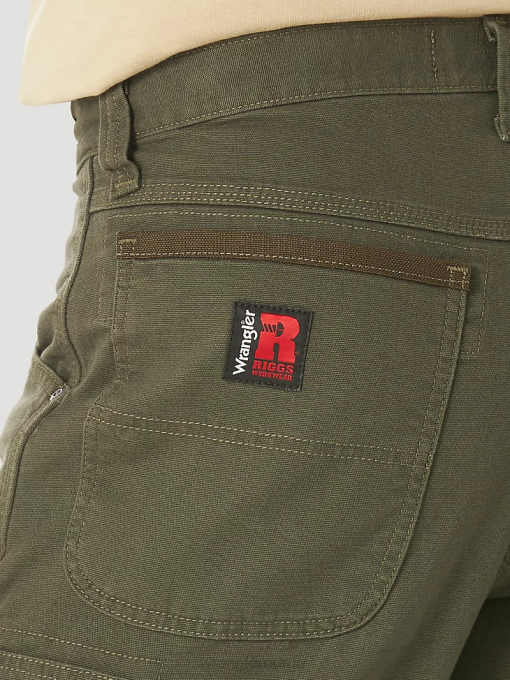 klær nei Wrangler menn riggs workwear stretch ranger cargo short loden (3w362ld) 8V40537