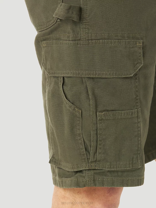 klær nei Wrangler menn riggs workwear stretch ranger cargo short loden (3w362ld) 8V40537