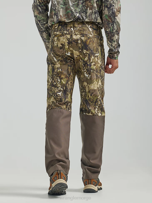 klær nei Wrangler menn robust slitasje regular fit canvasbukse med rett ben mose (31100ms) 8V40650