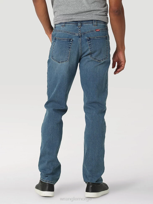 klær nei Wrangler menn ultra flex slim fit jean jett (112325104) 8V4068