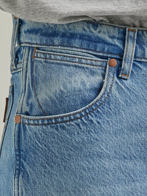 klær nei Wrangler menn ødelagt jeans med løs passform sletter (112332241) 8V40144