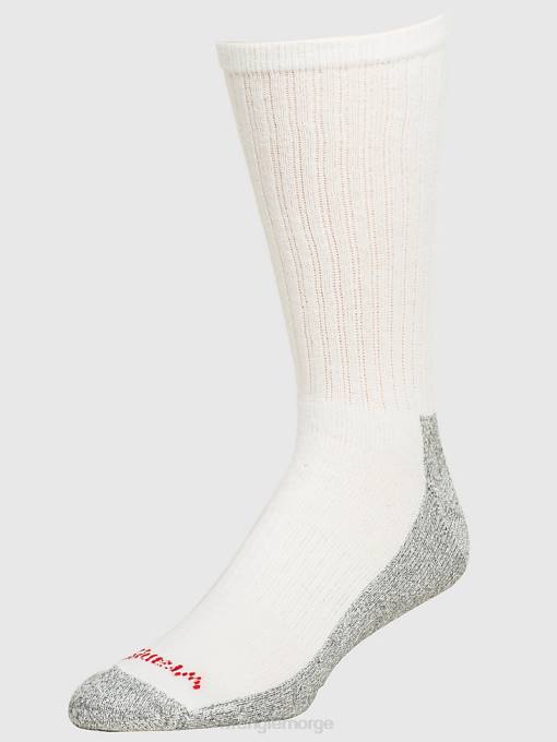 tilbehør nei Wrangler menn performance crew arbeidssokker (6-pakning) hvit (112318619) 8V40720